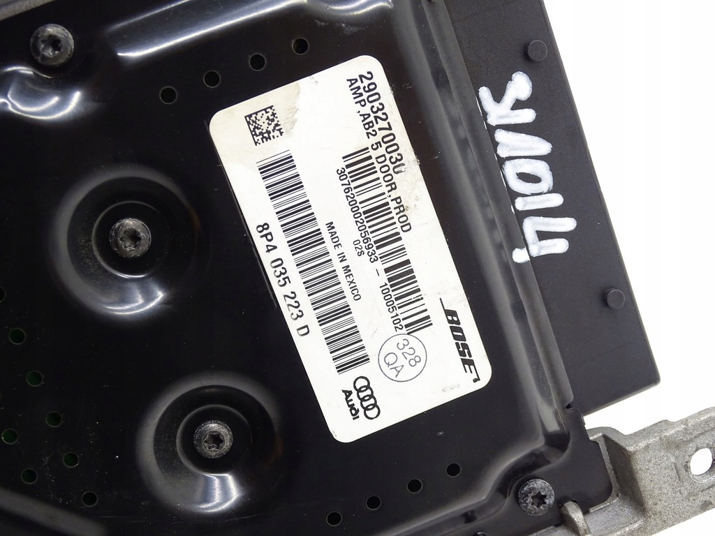 фото №5, Усилитель bose аудио музыки радио audi a3 8p lift 8p4035223d