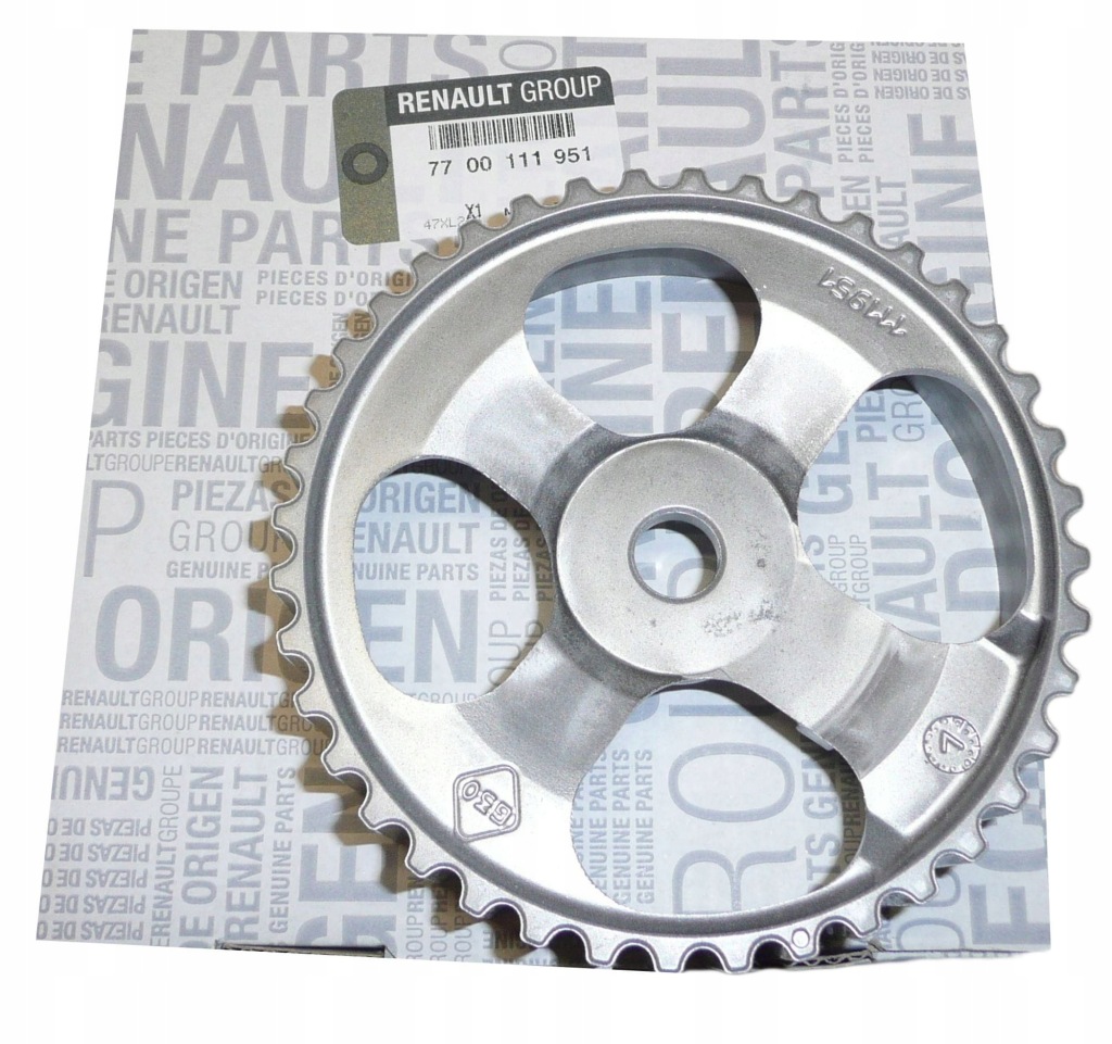 фото №1, Колесо вала распределительного вала kangoo i clio ii 7700111951 оригинал