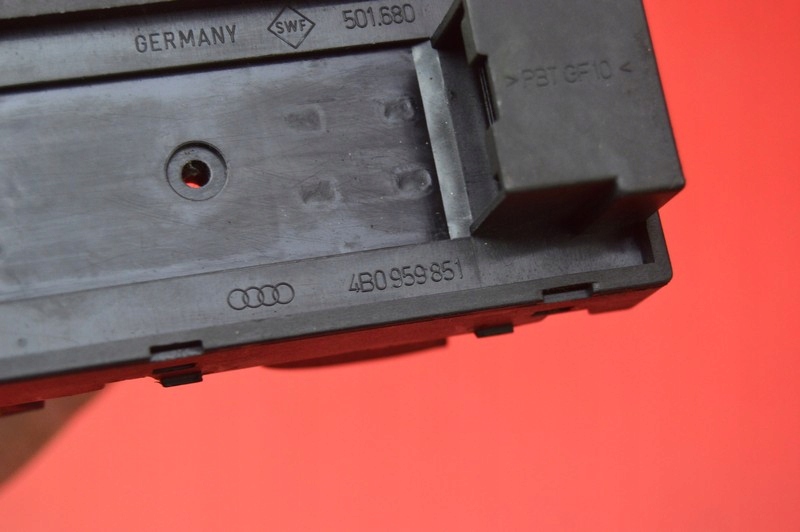 фото №8, Панель керування вікон eu 4b0959851 audi a6 c5 97-01