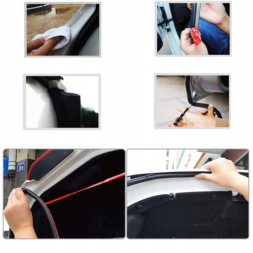 фото №13, 5m уплотнители do дверь автомобильных защита край прокладка w стиль d