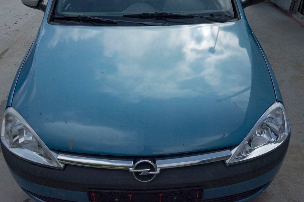 фото №1, Opel corsa c капот крышка двигателя z20n