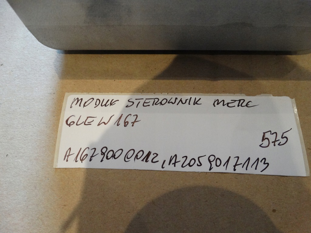 фото №3, Idealny модуль блок управления mercedes gle w167 1