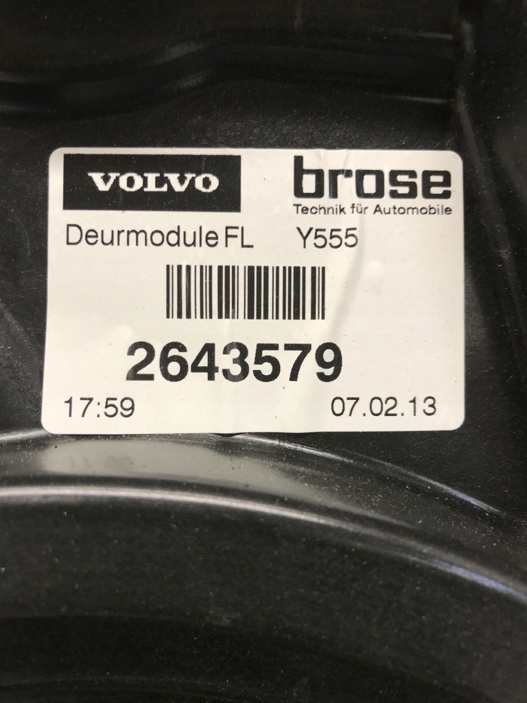 фото №7, Підйомник скло лівий перед eu volvo v40 2 ii