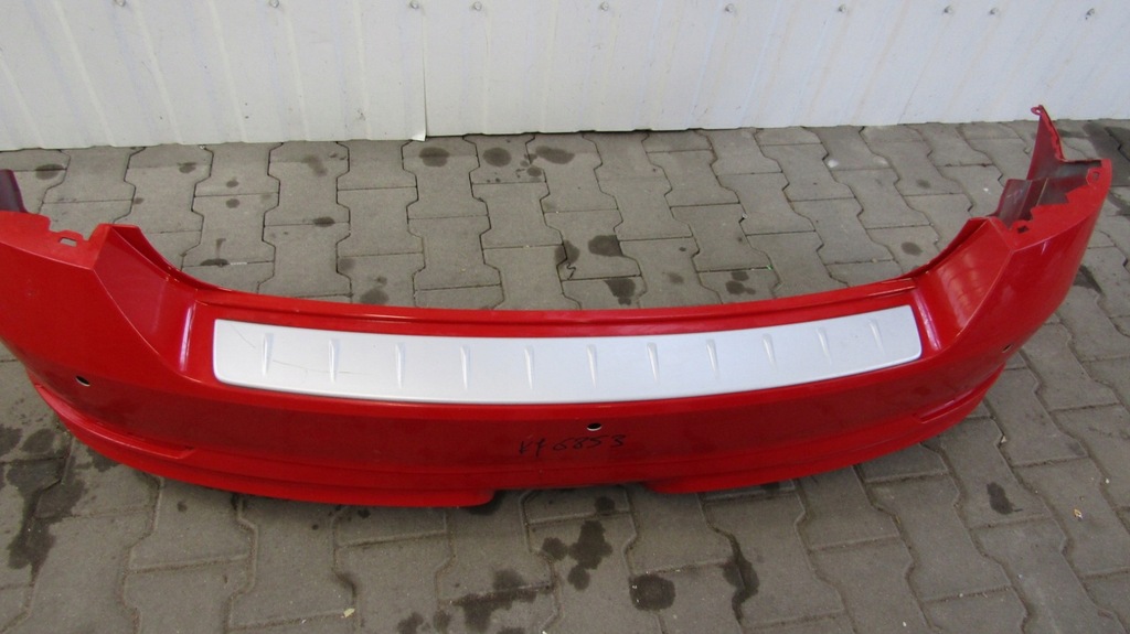 фото №5, Бампер задняя задний skoda rapid 5jj spaceback тюнинг sport