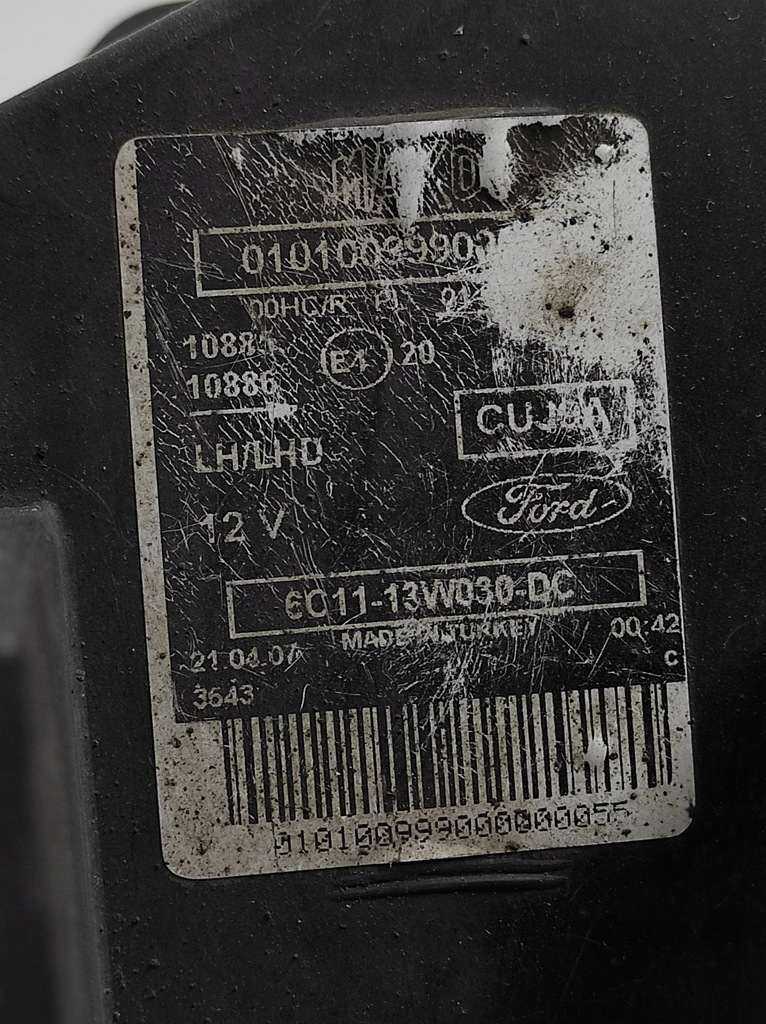 фото №10, Ford transit tourneo лампы передние p+l оригинал