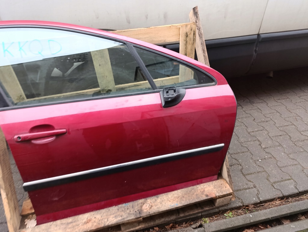 фото №12, Двері правий перед праве передні peugeot 407 kkqd