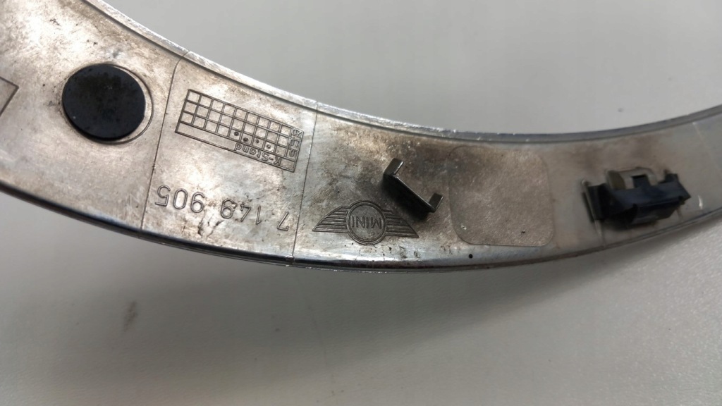 фото №5, Mini r56 r55 r57 рамка панель фары фара левая