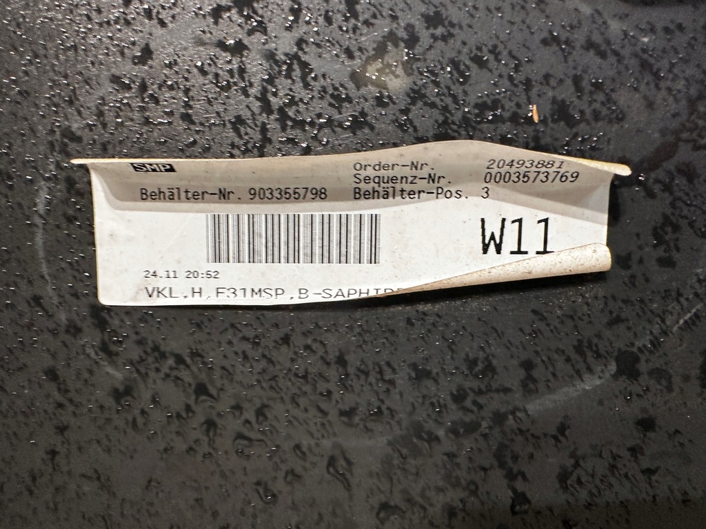 фото №12, Bmw 3 f31 m набор kombi бампер задняя задний