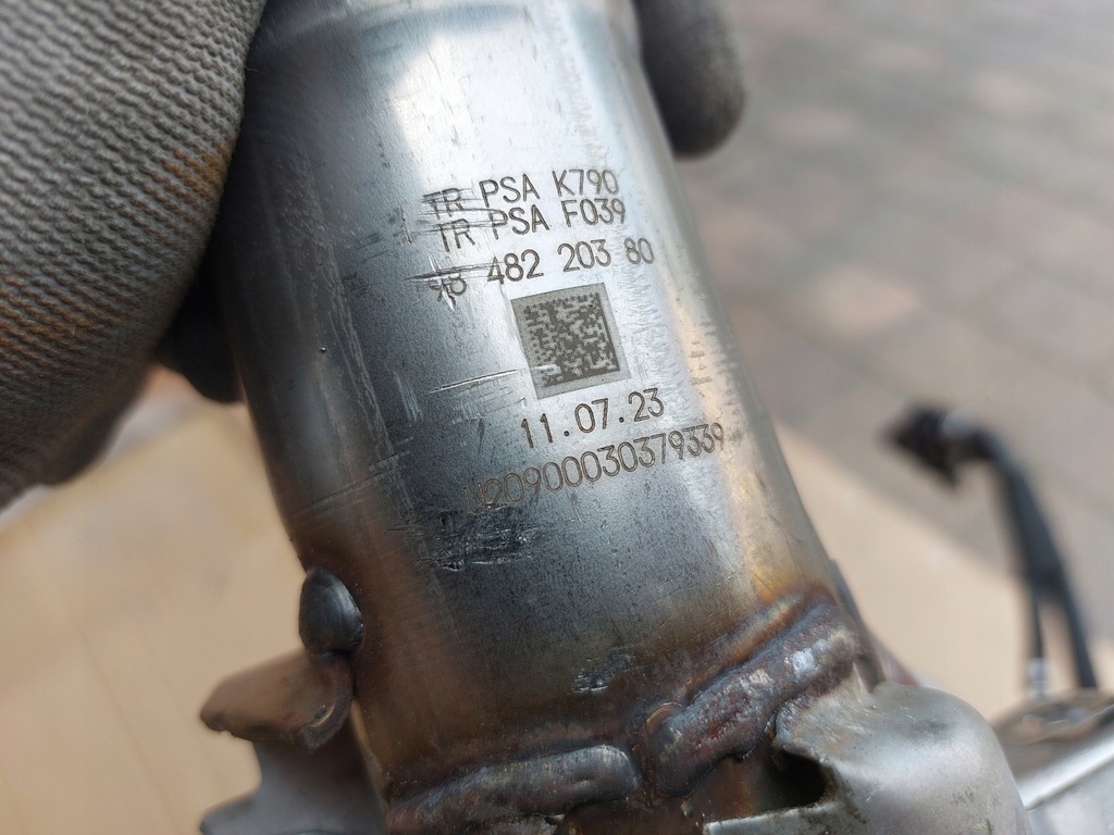 фото №6, Opel corsa f 23r 1.2 thp каталізатор 9848220380 новий k790