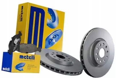 фото №1, Metelli тормозные диски+ тормозные колодки p citroen c3 i c4 i 283mm