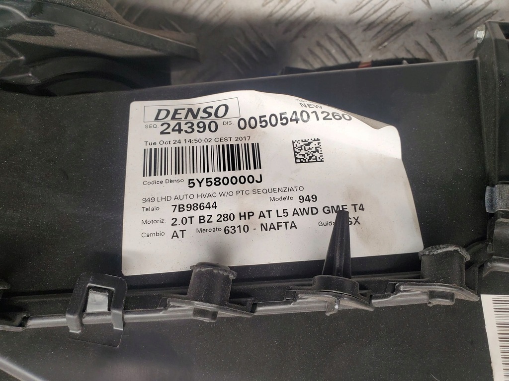 фото №7, Alfa romeo stelvio 5y580000j отопители