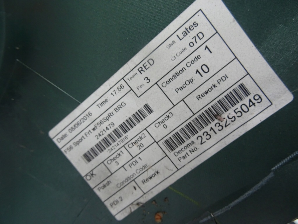 фото №7, Бампер перед mini cooper f56 f55 f57 s sport 14-