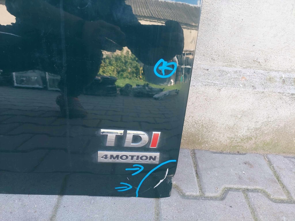 фото №11, Vw amarok 2h крышка багажника крышка багажника задняя борт