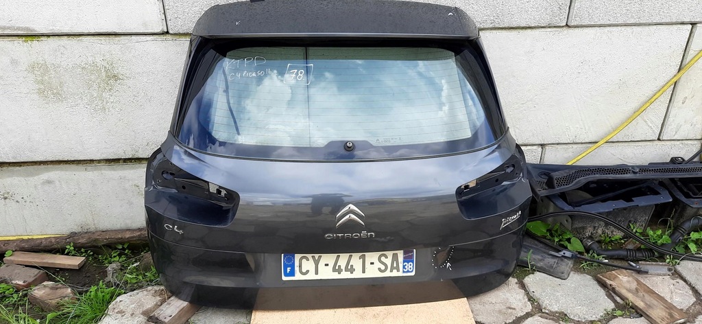 фото №1, Крышка багажника багажника citroen c4 picasso ii ktpd
