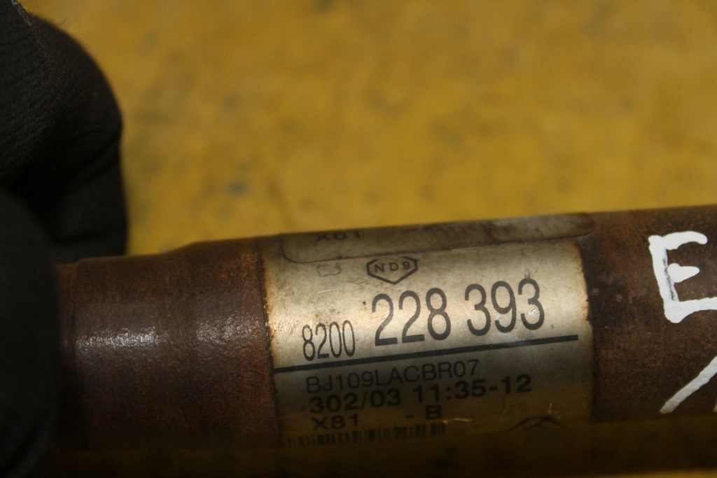 фото №6, Привідний вал ліва renault espace iv 1.9 dci 8200228393