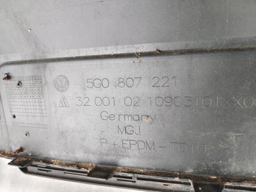 фото №8, Vw golf vii бампер перед 5g0807221