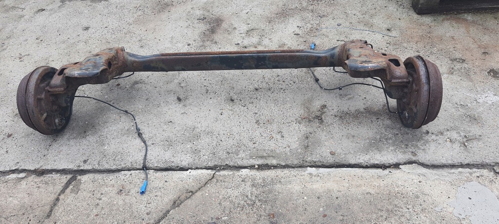 фото №6, Задня балка oś барабан peugeot 207sw