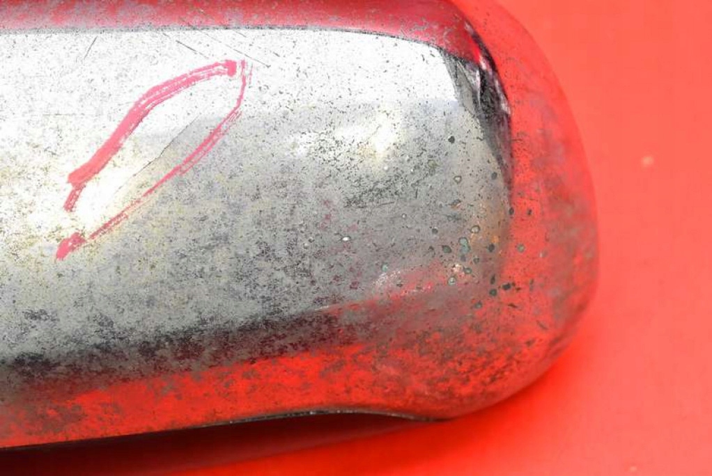 фото №12, Зеркало левая хромированные 012317 eu vw sharan 1 i lift 00-03 5 pin