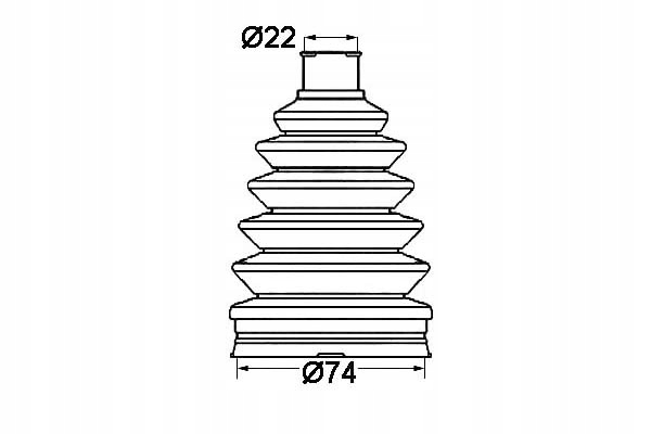 фото №2, Защита шарнир renault zew. clio iii 05- sasic