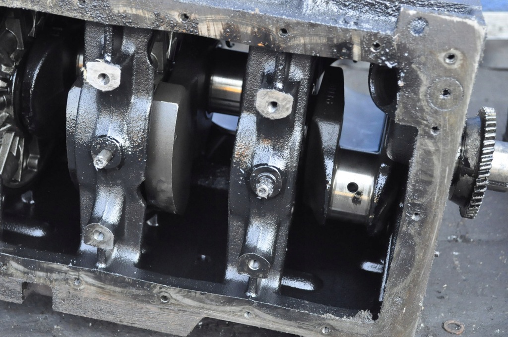 фото №10, Grand voyager iv 2.5 crd 105kw 143km блок двигателя enj + wał коленчатый