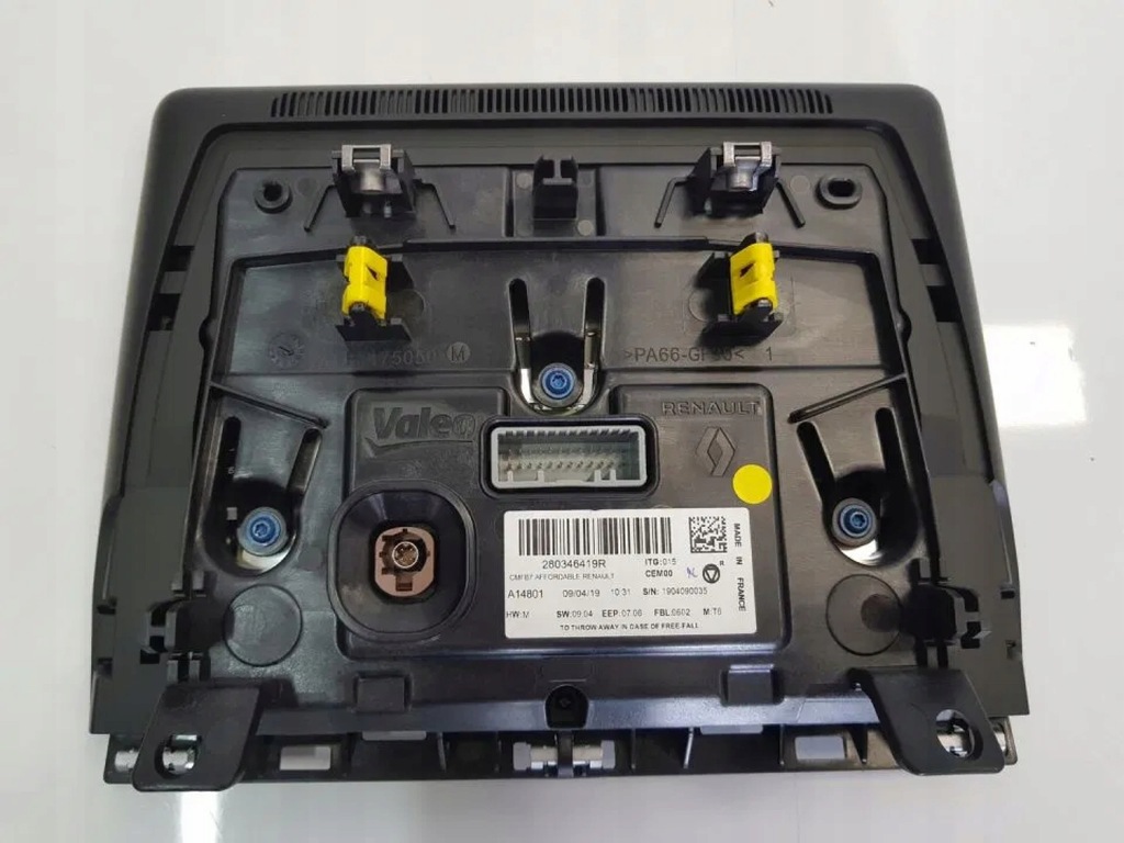 фото №6, Дисплей екран радіо navi renault captur ii