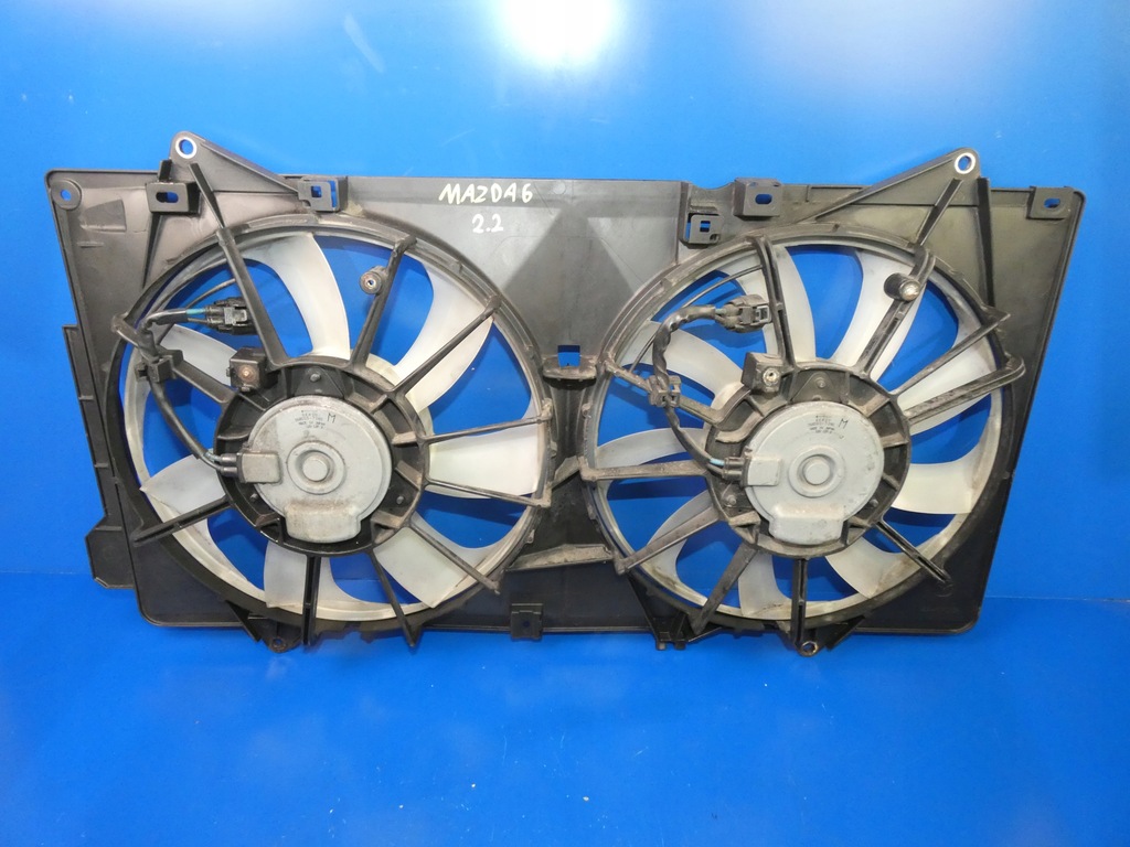 фото №1, Mazda 6 iii gj 2.2 d вентиляторы радиатора