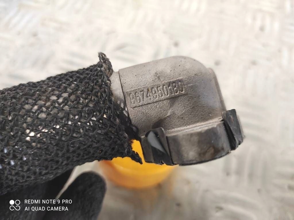 Труба egr mazda 5 2 ford focus mk3 ford fiesta mk7 1.6 hdi 9674950180 Зі Шроту