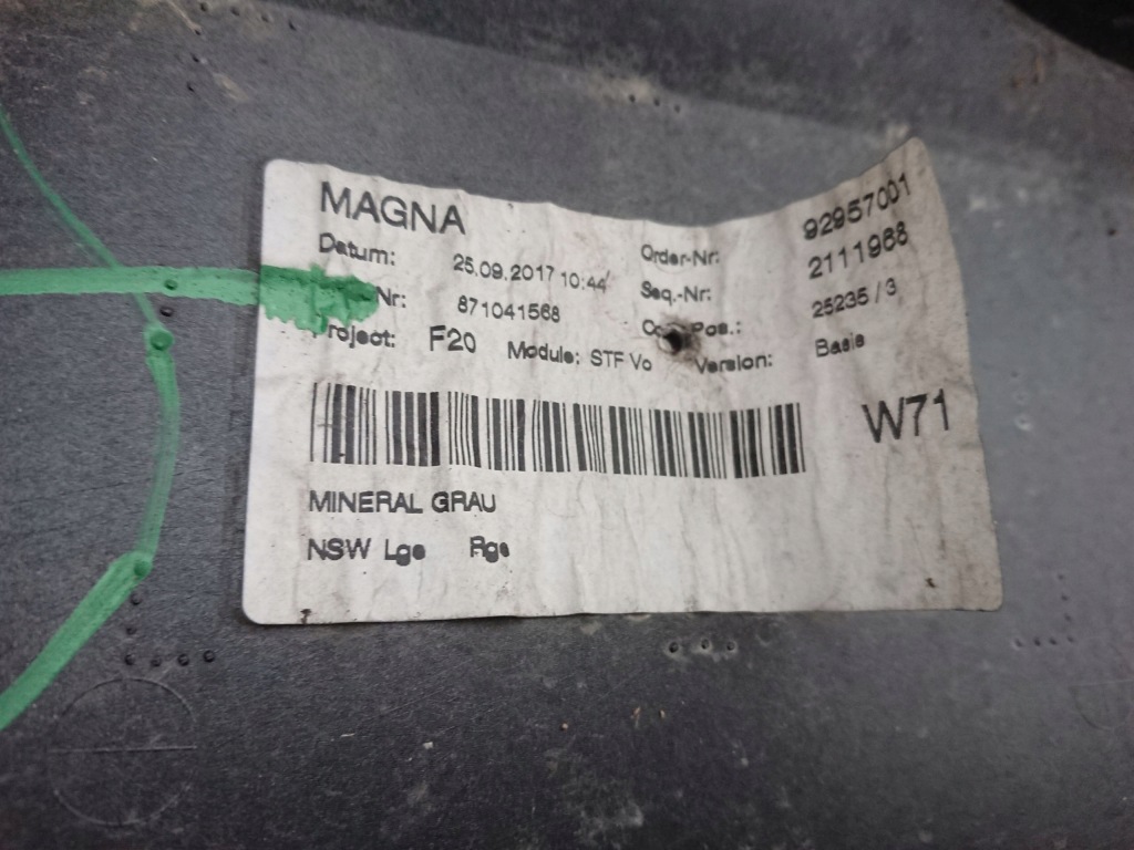 фото №9, Bmw 1 f20 f21 lift -19 бампер передний перед