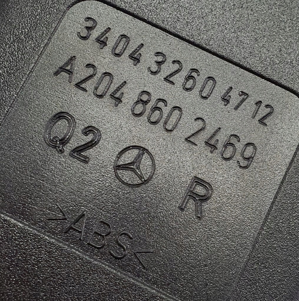 фото №3, Кліпса поперечина правий перед mercedes glk x204