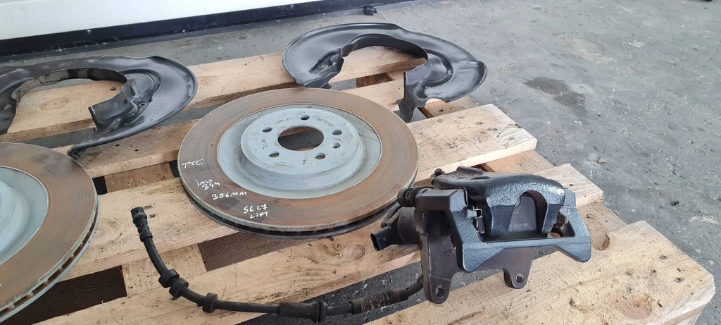 фото №10, S6 c7 4g a6 lift система гальмівний задня супорт супорти диск 356mm s7 4g