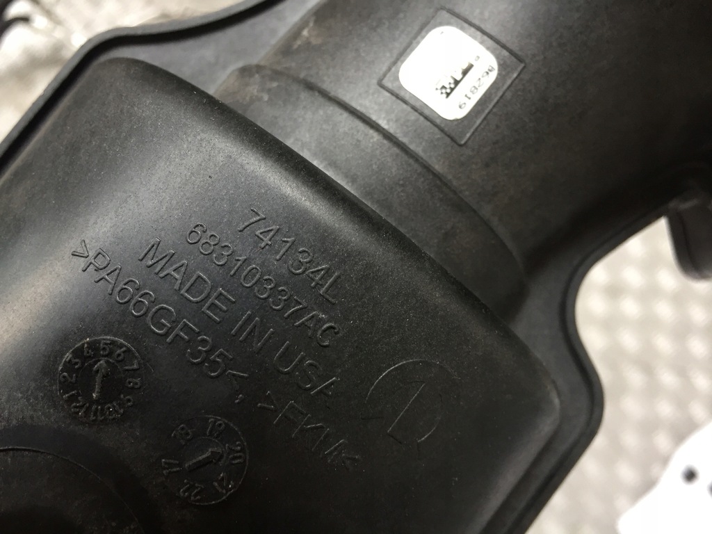 фото №6, Дроссельная заслонка шланг воздуха jeep wrangler jl