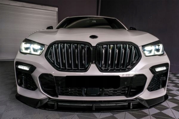 фото №14, Спойлер бампера передние bmw x6 g06 19- глянцевый b