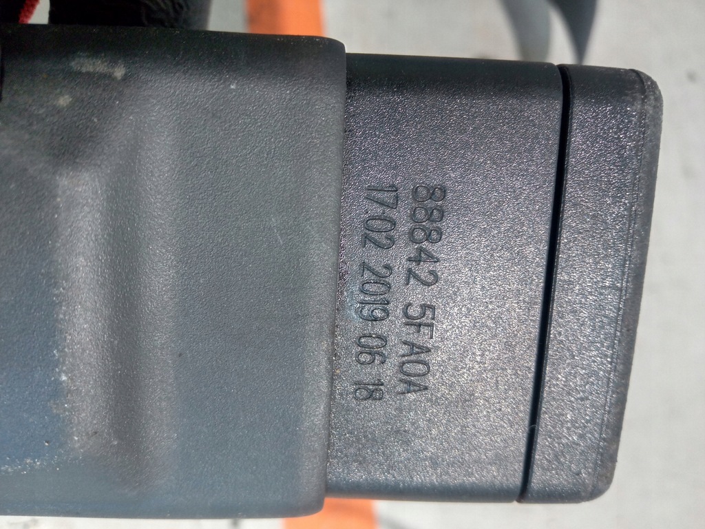 фото №5, Nissan micra k14 pas безпеки задня середній