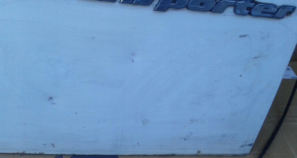 фото №7, Дверь правый задняя правое задние vw volkswagen transporter t4 высокий белый