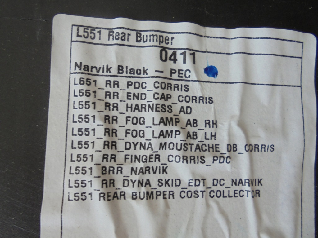 фото №7, Бампер land rover range rover evoque ii l551 задняя