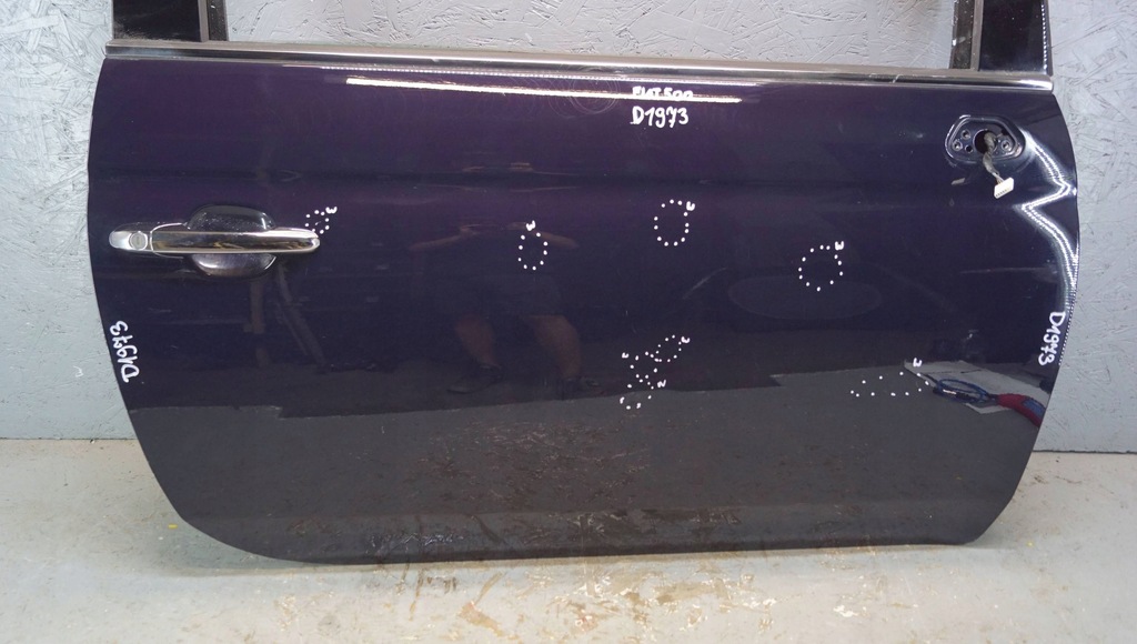 фото №7, Fiat 500 дверь правое d1973