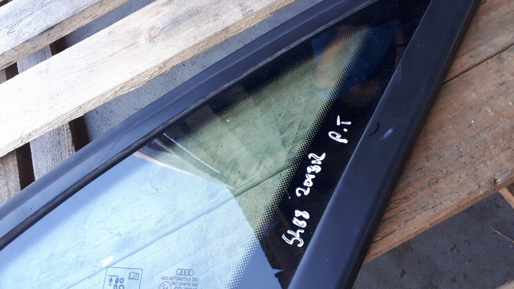 фото №6, S4 b8 lift a4 скло кузовна права sedan задня 13