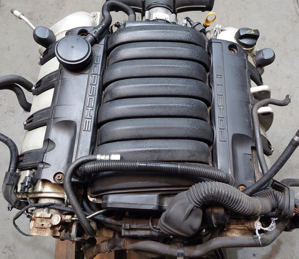 Двигатель комплектный  m48 m 48.01 porsche cayenne 1 7l рестайлинг  4.8 v8 с Разборки