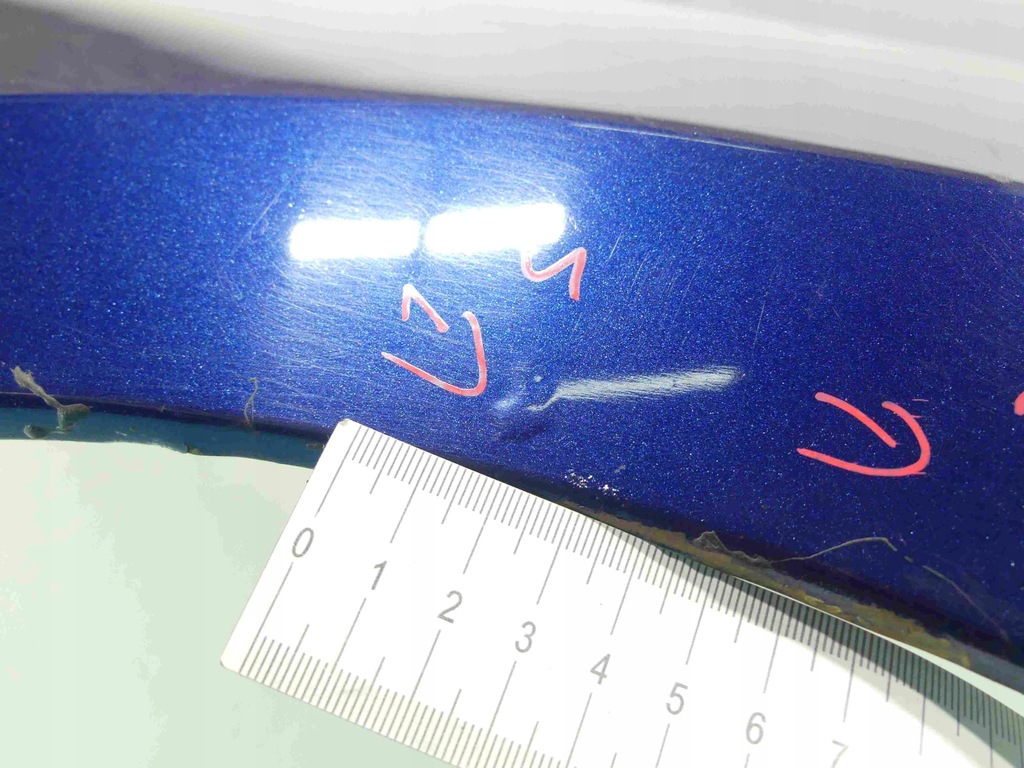 фото №7, Крыло перед правый peugeot 207 granatowy kpl