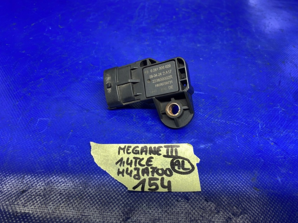 фото №8, Датчик давления megane iii scenic iii 1.4 tce h4j 223650002r 0281006029