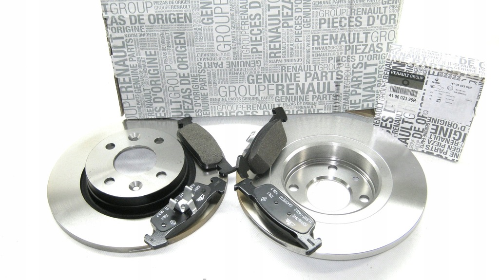 фото №1, Тормозные диски тормозные колодки перед logan sandero оригинал