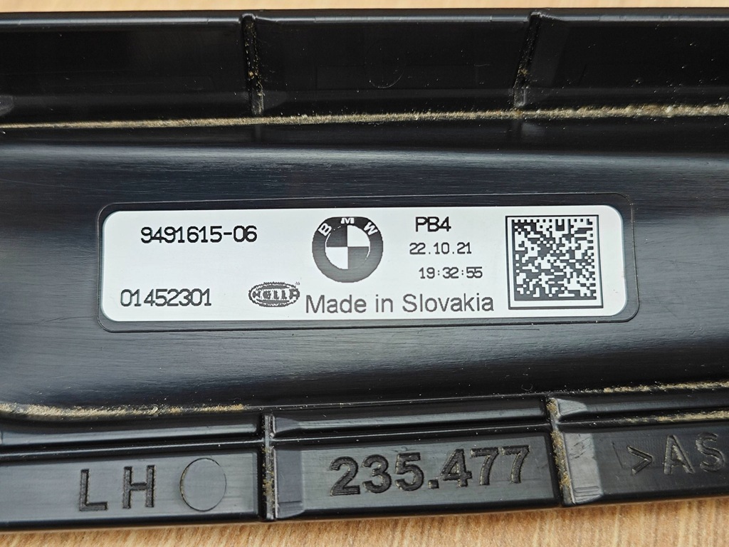 фото №8, Лампа подсветка порог левая накладка порог bmw 4 g26 51km m-pak 5a09225