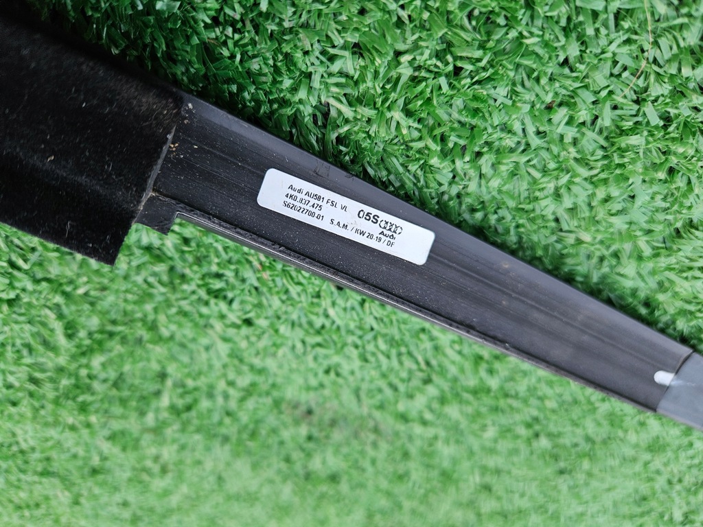 фото №9, Молдинг уплотнитель левый перед audi a6 c8 4k хром