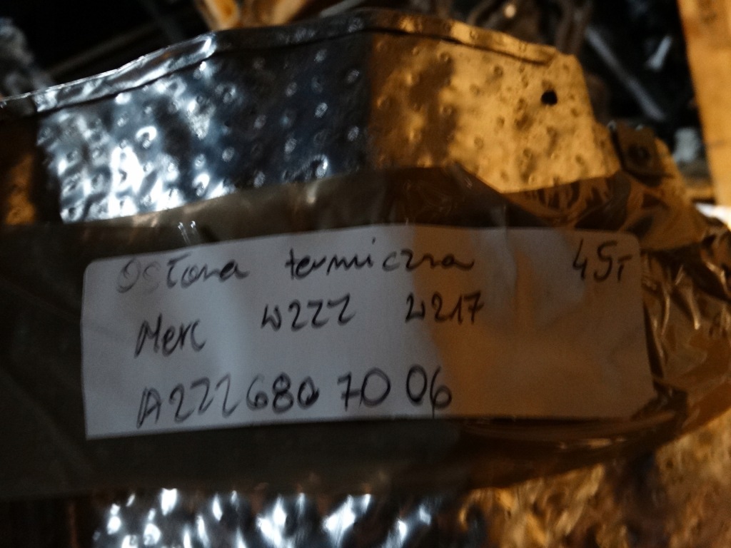 фото №3, Idealna захист теплова mercedes w222 w217 1