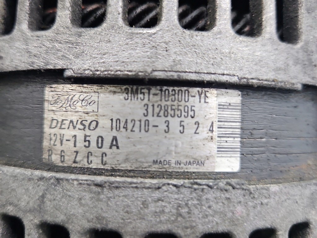 фото №6, Test генератор volvo v50 s40 ii 3m5t-10300-ye 2.0d