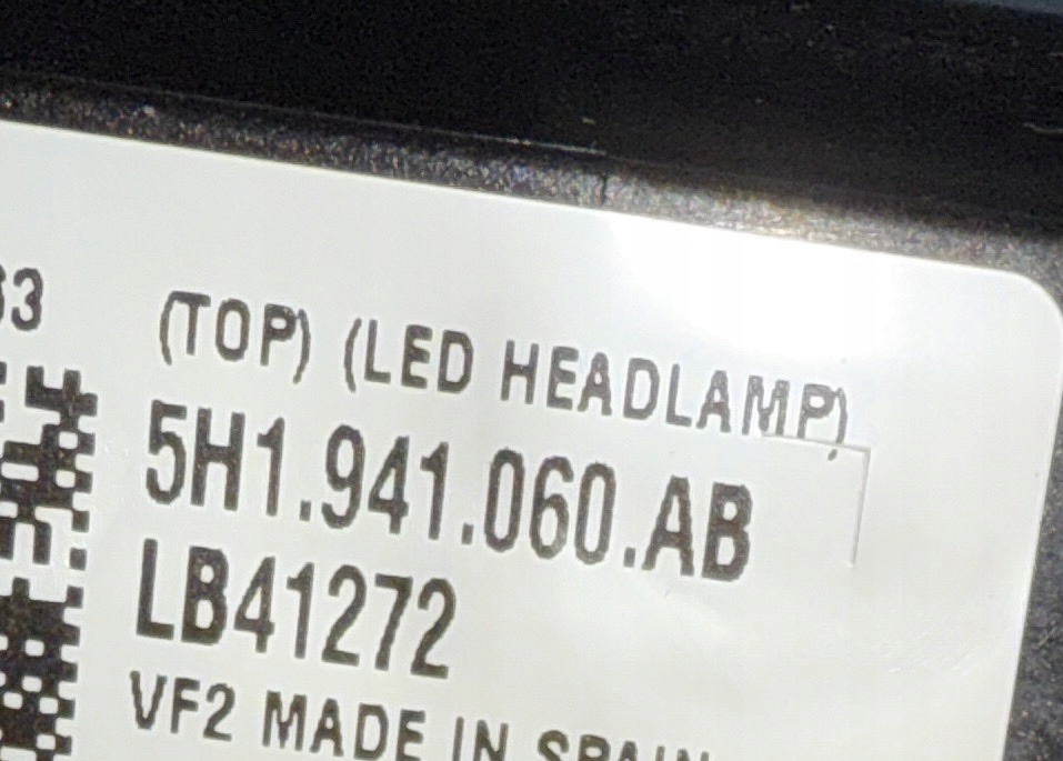 фото №14, Vw golf 8 gti lift лампи перед top led matrix led iq light red повний