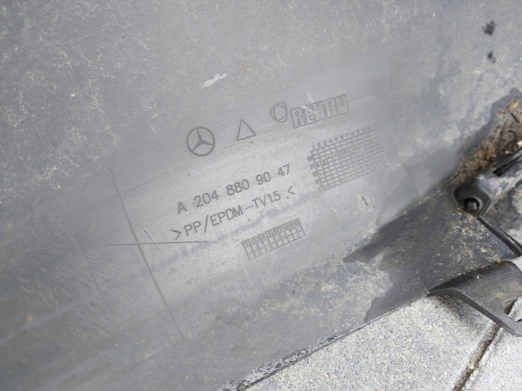 Бампер задняя mercedes w204 рестайлинг  amg седан хороший в Украине