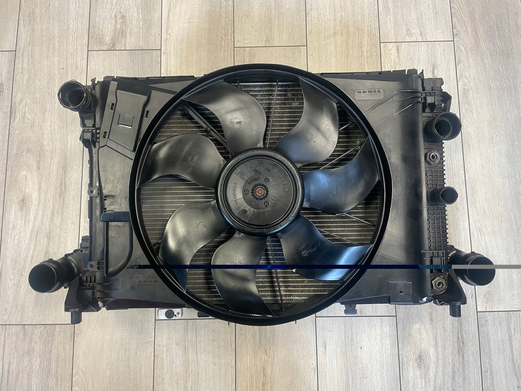 фото №1, Mercedes c klasa w204 радіатор комплект