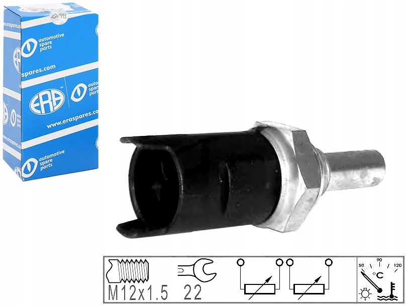 фото №1, Датчик температуры жидкость радиатора [era]