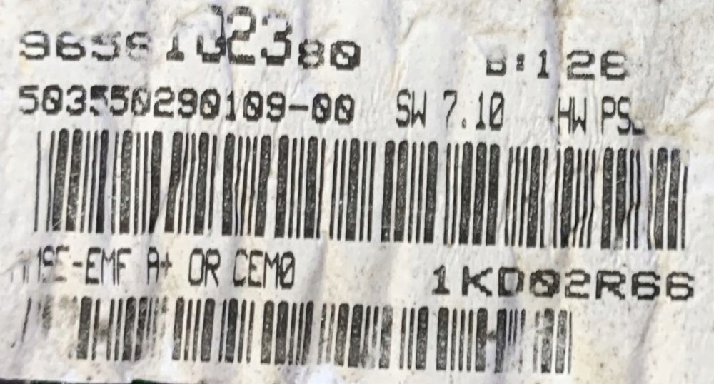 фото №4, Дисплей радио peugeot 207 9656102380